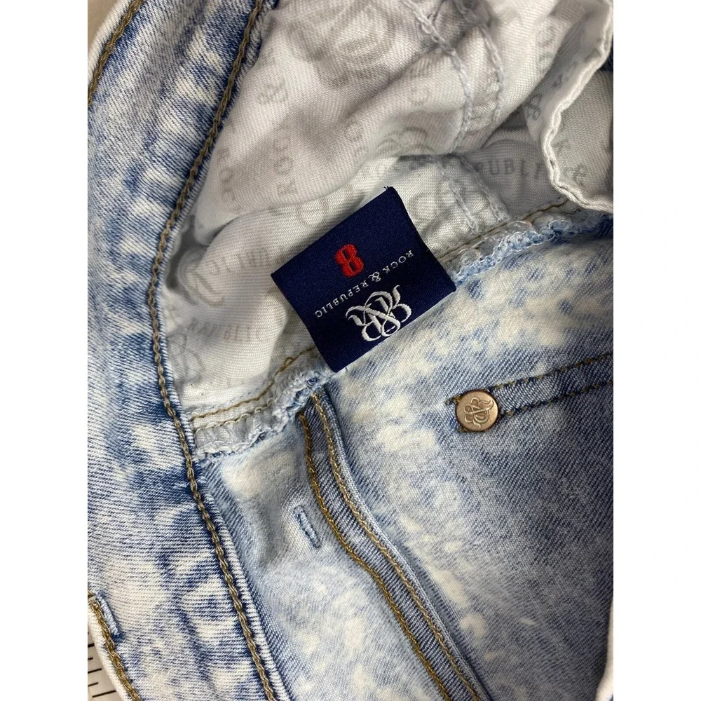 Rock & Republic Raw hem Cut Off‎ Jean Shorts 8